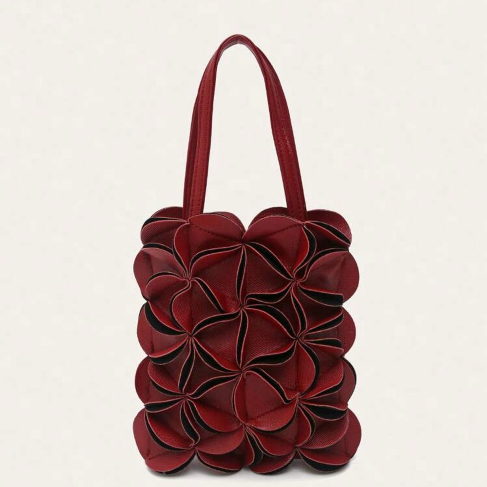 Elegant Red Tote Bag